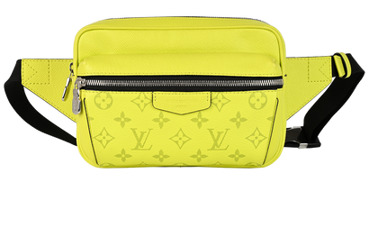 Outdoor Messenger PM, &pound;950, Handbags, Yellow, Canvas, Front view
